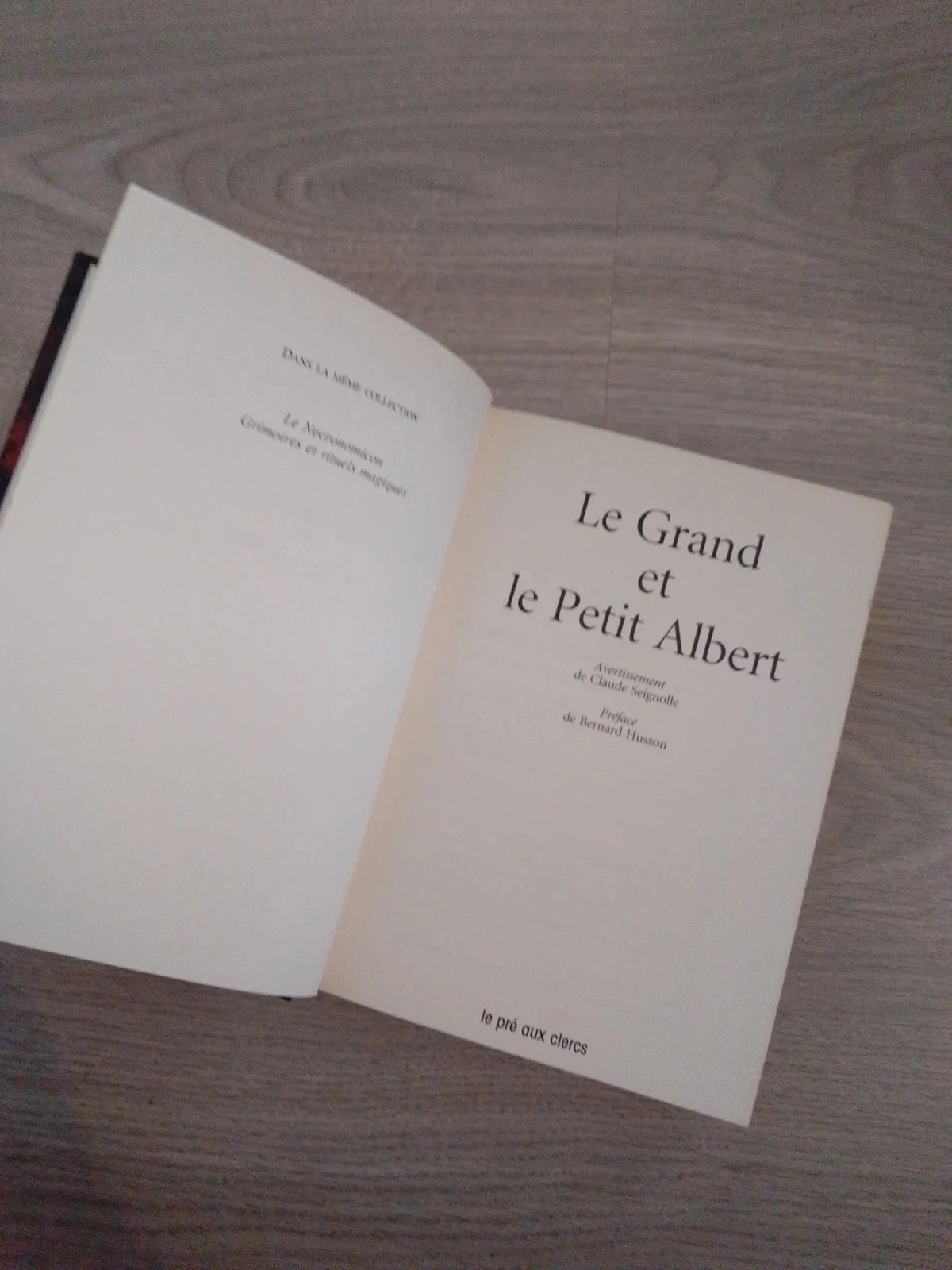Le grand et le petit Albert , livre rare – photo 4